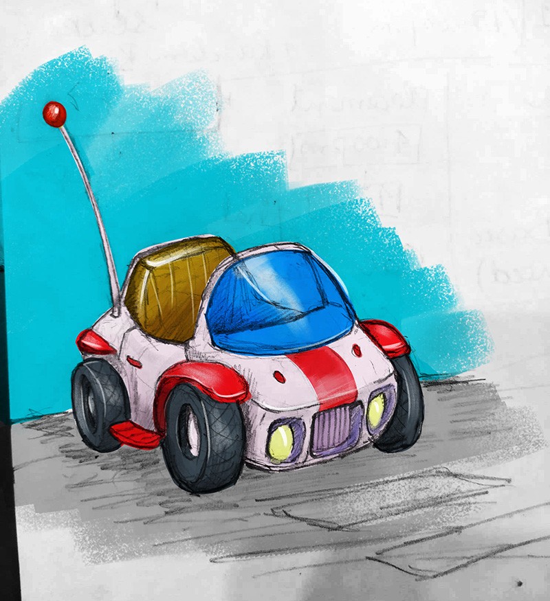 Buggy car for ages 3+