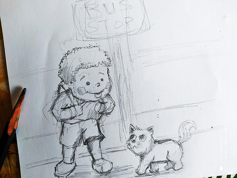 Hello cat by Mdweller