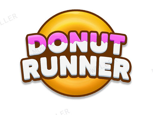 donut runner hypercasual game